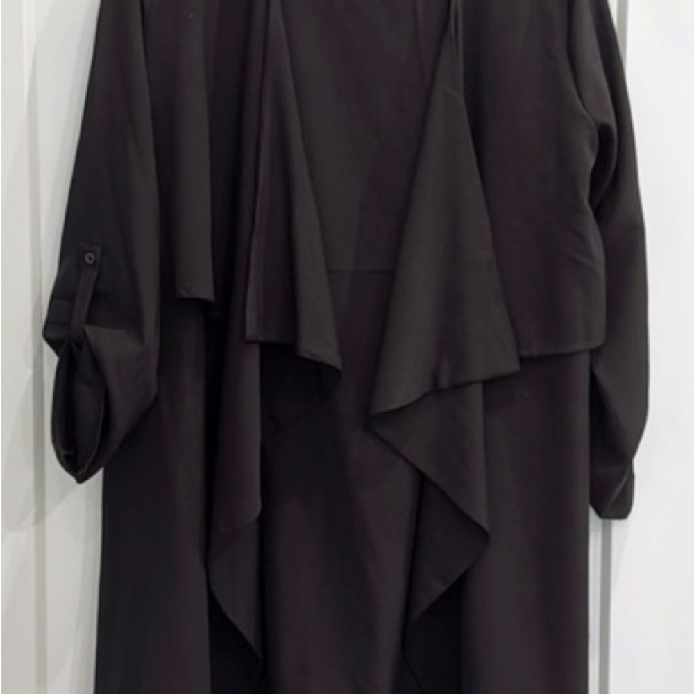 Forever 21 Asymmetrical Black Dress